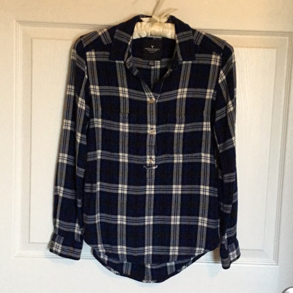 American Eagle Outfitters flannel shirt, size S/P